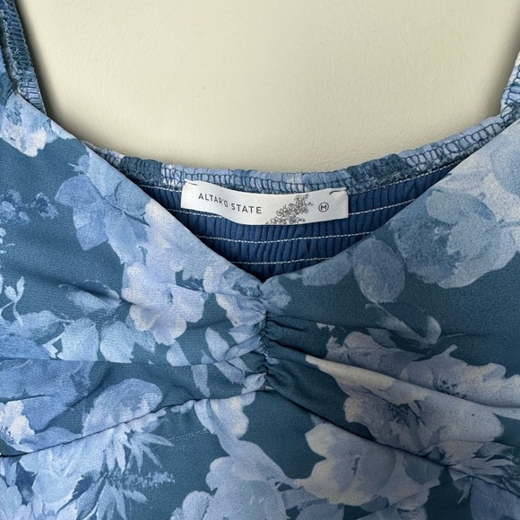 Altar'd State Blue Floral Maxi Dress - Picture 4 of 7